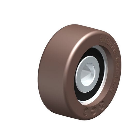 Rodillo guía - FPU series - Blickle Räder+Rollen GmbH u. Co. KG - de poliuretano / con rodamiento de bolas / de bajo ruido
