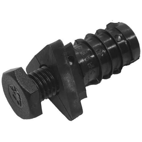 Tapón redondo - PDD series - PLASTEM - roscado / macho / de metal