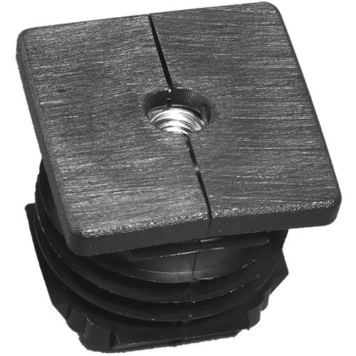 Tapón cuadrado - CA_M series - PLASTEM - aletado / macho / de PA