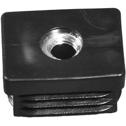 Tapón aletado - REJ_M series - PLASTEM - rectangular / roscado / macho