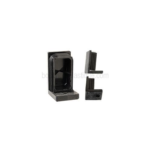 Tapón rectangular - PTW series - PLASTEM - cuadrado / roscado / de plástico