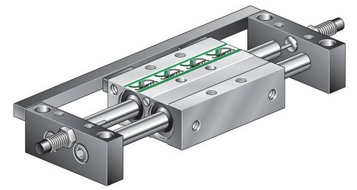 Unidad de guiado lineal de patín - PS series - VESTA - para cilindro