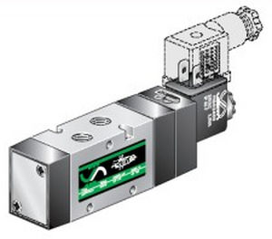 Distribuidor neumático accionado por solenoide - E52W1S.1 - VESTA - de 5/2 vías