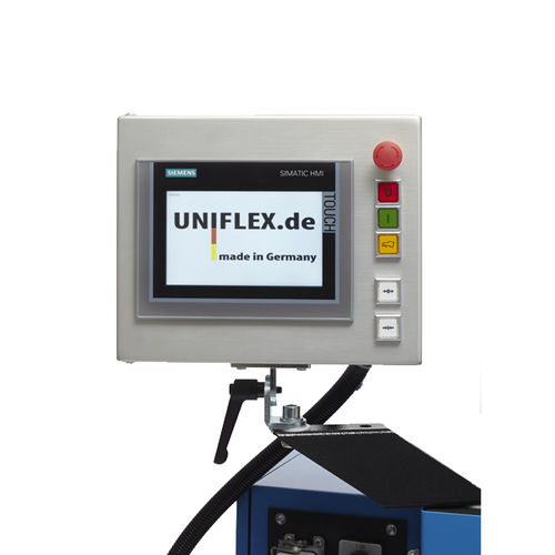Terminal de control con pantalla táctil - CONTROL C.2 - Uniflex-Hydraulik GmbH - de mano / VIA / LCD color