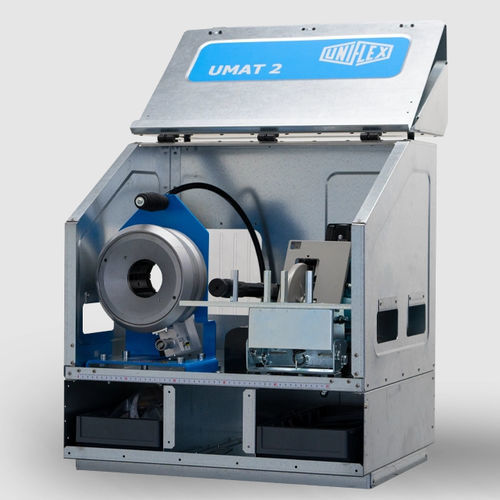 Engastadora alimentada por batería - UMAT 2 - Uniflex-Hydraulik GmbH - de tubos flexibles / para tubos flexibles hidráulicos / manual