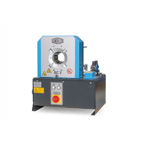 Engastadora para tubos flexibles hidráulicos - SC series - Uniflex-Hydraulik GmbH - electrohidráulica / compacta