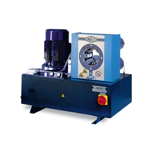 Engastadora de tubos flexibles - HM 200 series - Uniflex-Hydraulik GmbH - electrohidráulica / compacta