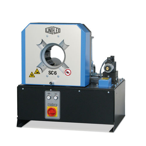 Engastadora de tubos flexibles - SC 6 Strong series - Uniflex-Hydraulik GmbH - electrohidráulica