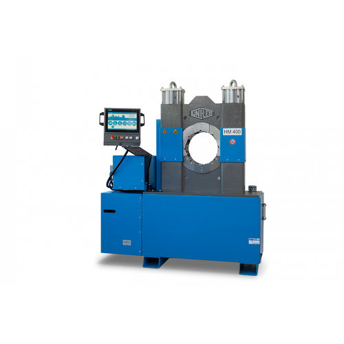 Engastadora de tubos flexibles - HM 400 - Uniflex-Hydraulik GmbH - automática / electrohidráulica / compacta
