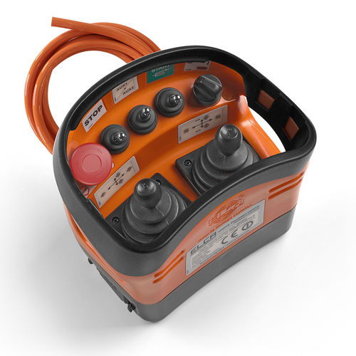 Telemando con cable - TEL-PUNTO - ELCA RADIOCONTROLS - de joystick / con interruptor de palanca / para grúa de astillero