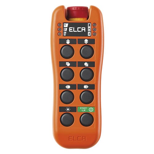 Radiomando - EVO - ELCA RADIOCONTROLS - con botones / para grúa torre / industrial