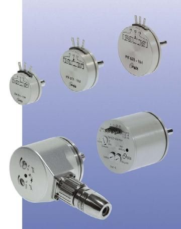 Potenciómetro de precisión - IP 40, IP 68 - Fernsteuergeräte