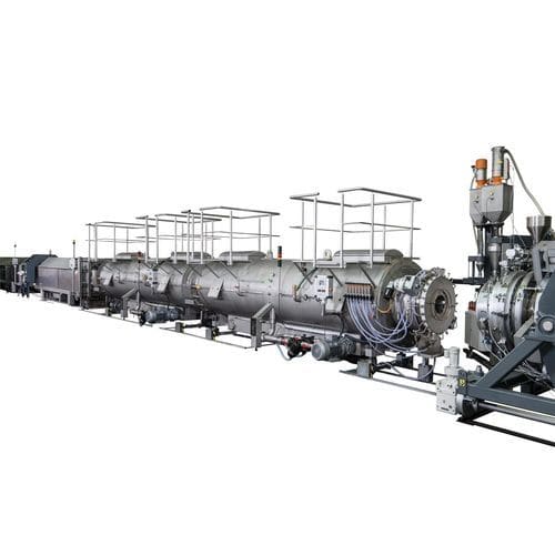 Línea de extrusión monoestrato - FDC - Battenfeld-Cincinnati - multicapas / de alto rendimiento / de tubo