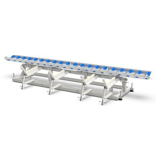 Transportador de rodillos - rollStream - battenfeld-cincinnati USA - para tuberías / para procesos / para líneas de extrusión