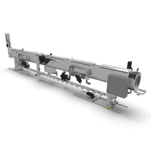 Tanque de calibrado de acero inoxidable - vacStream - battenfeld-cincinnati USA - para extrusión / para tuberías / al vacío