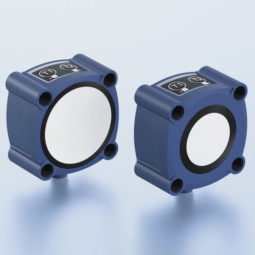 Sensor de distancia por ultrasonidos - lcs+ series - microsonic - 4-20 mA / 0-10 V / IO-Link