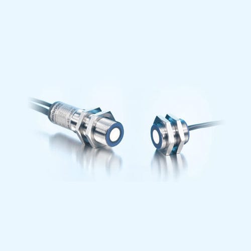 Detector de chapa doble - dbk+4 series - microsonic - por ultrasonidos / analógico / cilíndrico