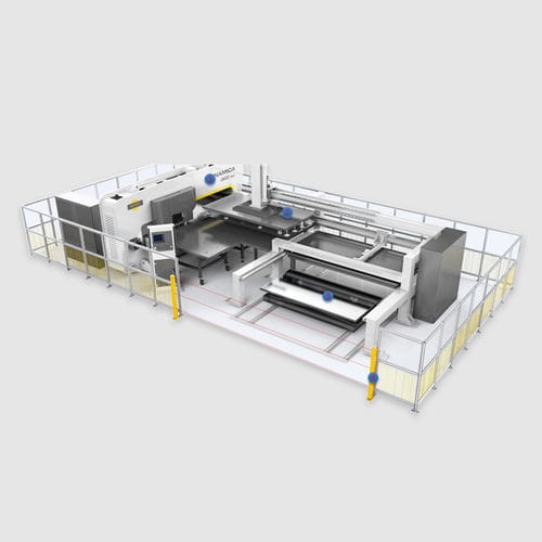 Línea de producción de chapa - Deratech Machine Tool (Suzhou) Corp., Ltd - automatizada / robotizada