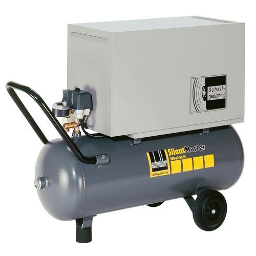 Compresor de pistón - SEM 255-10-50 W - Schneider Druckluft GmbH - de aire / con motor eléctrico / con ruedas