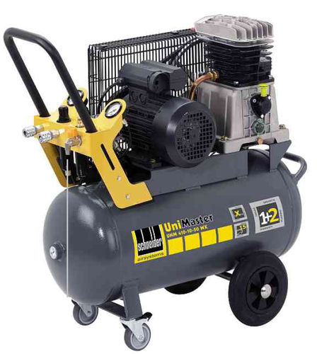 Compresor de pistón - UNM 510-10-90 DX - Schneider Druckluft GmbH - de aire / con motor eléctrico / con ruedas
