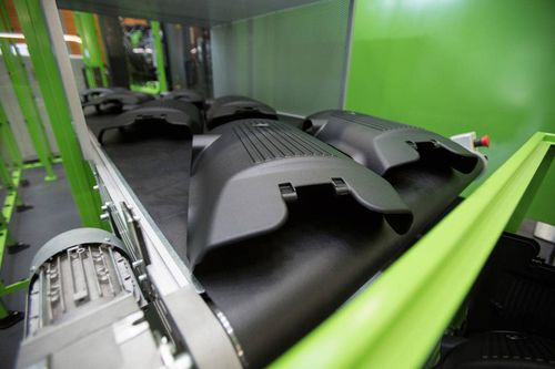 Transportador de banda - ENGEL AUSTRIA GmbH - horizontal / de transporte / para productos a granel