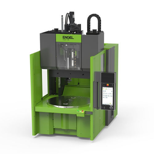Máquina de inyección vertical - insert series - ENGEL AUSTRIA GmbH - servohidráulica / con mesa rotativa / con mesa extensible