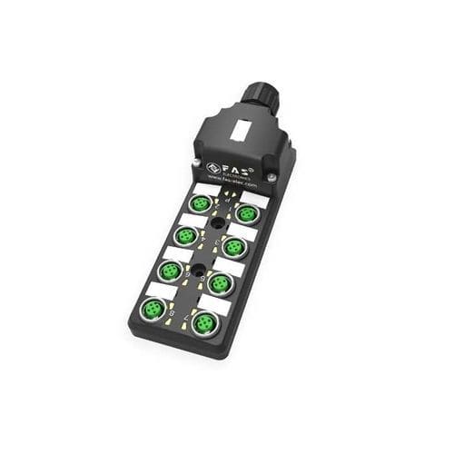 Caja de conexiones IP67 - 24W8SN - Fuyansheng Electronic (Fujian) Co., Ltd. - de PBT / para red industrial