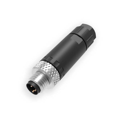 Conector M8 - 63F341 - Fuyansheng Electronic (Fujian) Co., Ltd. - de datos / de alimentación eléctrica / recto
