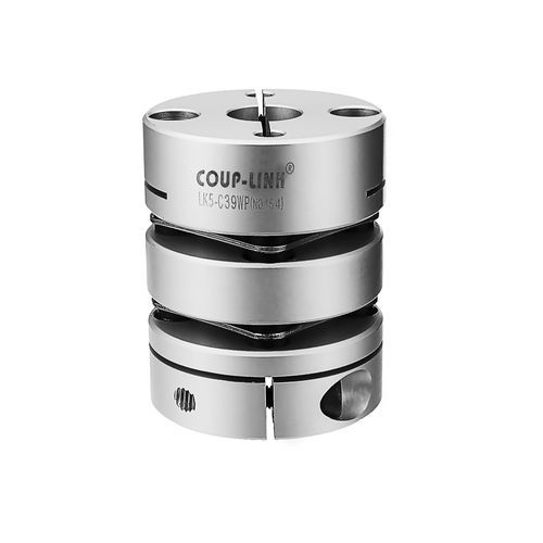 Acoplamiento flexible - LK5-C-WP series - GUANGZHOU LINK AUTOMATION EQUIPMENTCO., LTD - doble / conexión clamp / para eje de transmisión
