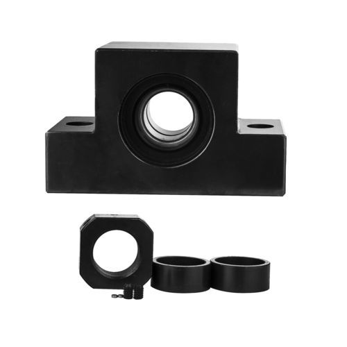 Soporte cojinete de acero - LEK series - GUANGZHOU LINK AUTOMATION EQUIPMENTCO., LTD - sin mantenimiento / con rodamiento de bolas de contacto oblicuo / para tornillo de bolas
