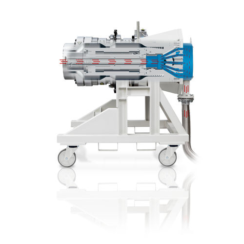Línea de extrusión refrigerada con agua - IPC - KraussMaffei - con refrigeración por aire / de alto rendimiento / de tubo