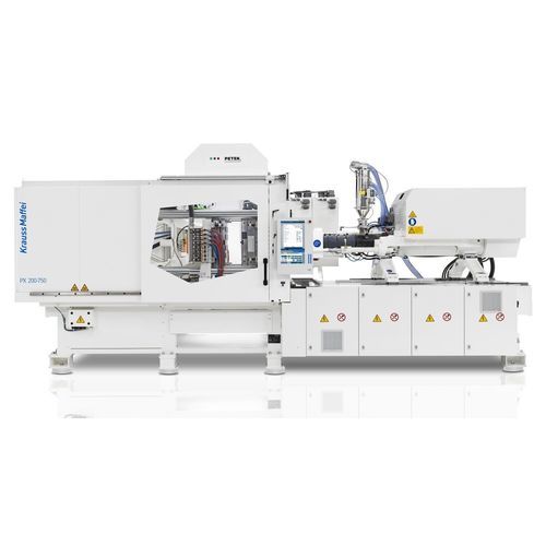 Máquina de inyección horizontal - KraussMaffei - totalmente eléctrica / para piezas de pared delgada / para dispositivos médicos