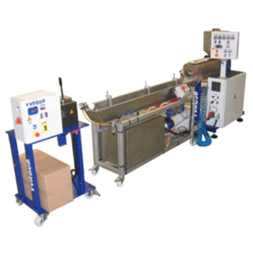 Línea de extrusión de laboratorio - YVROUD - para peletización / para termoplásticos