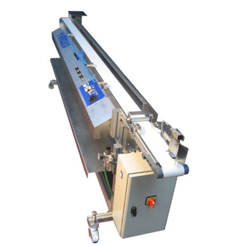 Transportador de banda - COT series - YVROUD - anchas / para líneas de extrusión