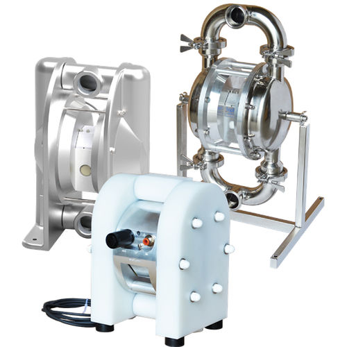 Bomba de doble membrana - TC series - Tapflo - para productos químicos / para fangos / para productos agroalimentarios