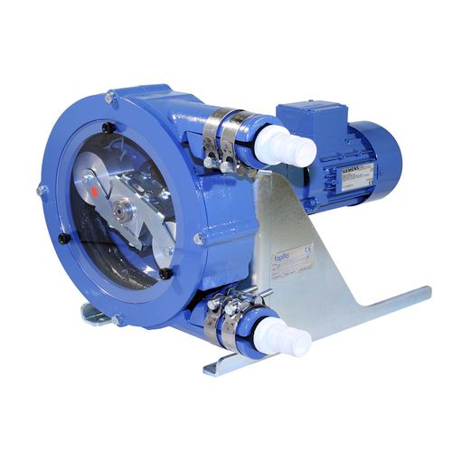 Bomba peristáltica - PTL series - Tapflo - de agua / de pintura / con motor eléctrico