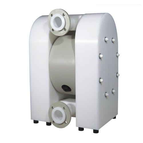 Bomba de doble membrana - T400 - Tapflo - para productos químicos / accionada por aire / industrial