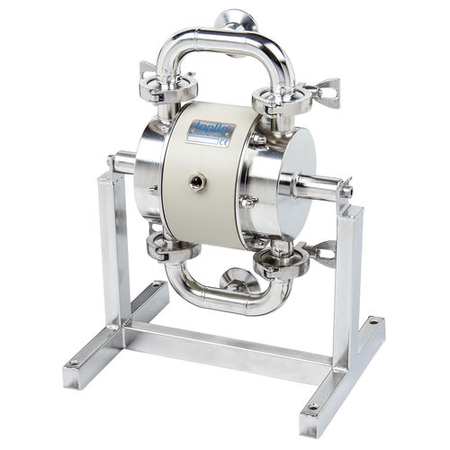 Bomba de doble membrana - T80 - Tapflo - para productos agroalimentarios / industrial / para la industria agroalimentaria