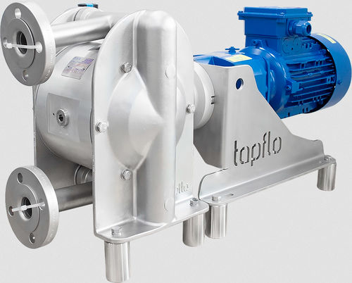 Bomba de membrana - TE series - Tapflo - para aguas de desagüe / para productos químicos / eléctrica