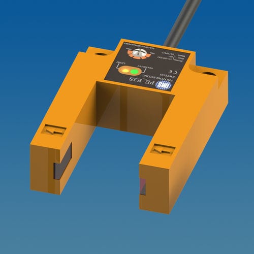 Sensor fotoeléctrico de tipo barrera - E3S30 - Intellisense Microelectronics - infrarrojo / reforzado / de alta velocidad