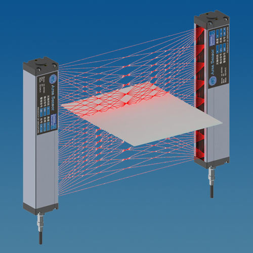 Cortina fotoeléctrica de control de acceso - AS series - Intellisense Microelectronics - multihaz / de tipo barrera / para piezas pequeñas