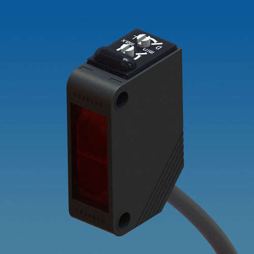 Sensor fotoeléctrico de reflexión directa - E3Z - Intellisense Microelectronics - retrorreflector / rectangular / infrarrojo