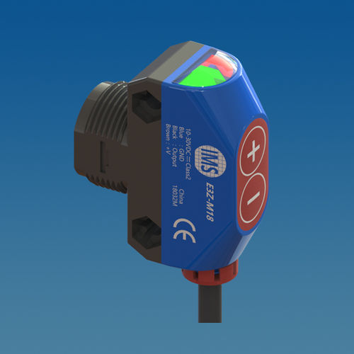 Sensor fotoeléctrico de reflexión directa - E3Z-T series - Intellisense Microelectronics - retrorreflector / rectangular / cilíndrico