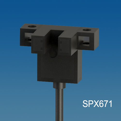 Sensor fotoeléctrico de tipo barrera - SPX671 - Intellisense Microelectronics - infrarrojo / compacto / en miniatura