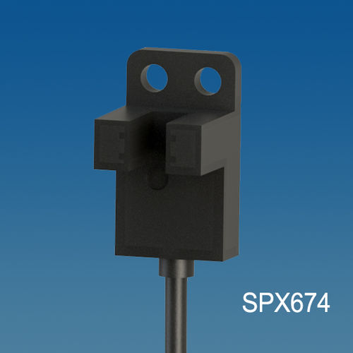 Sensor fotoeléctrico de tipo barrera - SPX674 - Intellisense Microelectronics - infrarrojo / compacto / en miniatura