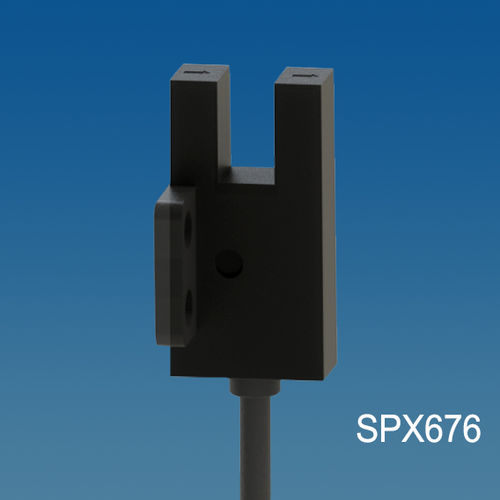 Sensor fotoeléctrico de tipo barrera - SPX676 - Intellisense Microelectronics - infrarrojo / compacto / en miniatura
