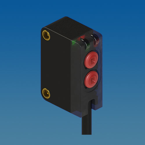 Sensor fotoeléctrico retrorreflector - E3ZT-B500 - Intellisense Microelectronics - rectangular / infrarrojo / luz roja
