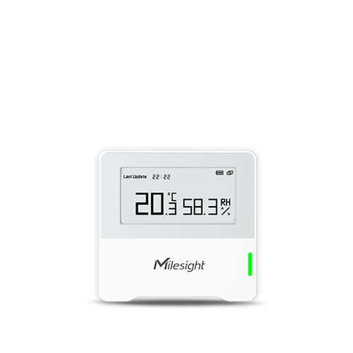 Sensor de temperatura y de humedad relativa - AM102 - Milesight IoT - montaje en pared / encastrable / LoRaWAN