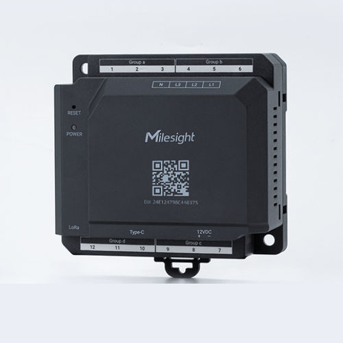 Dispositivo de medición de potencia contador eléctrico - CTH01 - Milesight IoT - con analizador de calidad de energía y de armónicos / de potencia aparente / de potencia activa