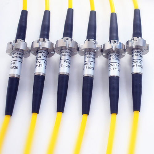 Giratoria de fibra óptica de acero inoxidable - FCN01-6 - CENO Electronics technology Co., Ltd - de alta velocidad